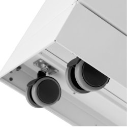 Bica 867 sorterings skraldespand - 2 x 65 liter - hvid