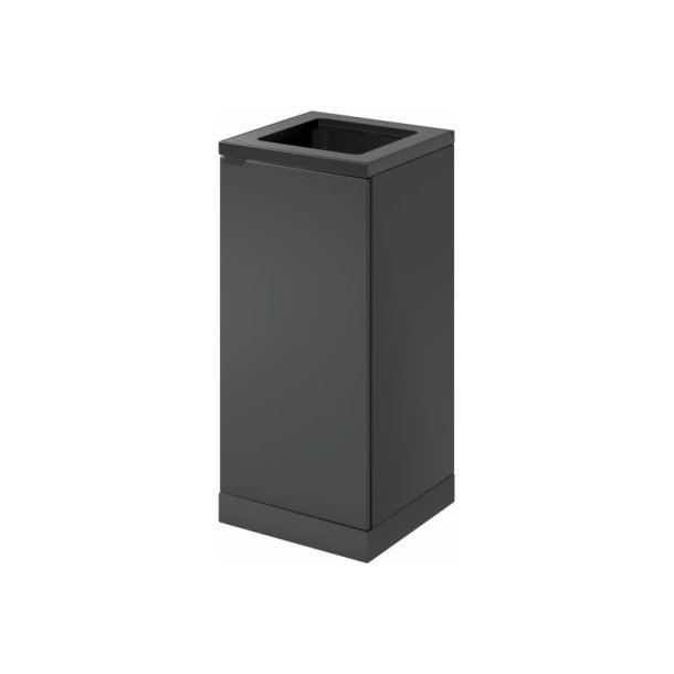 Bica 228 sorterings skraldespand - 1 x 100 Liter - ben - Antracit