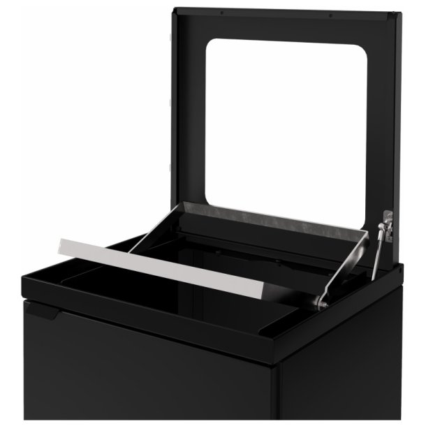 Bica 228 sorterings skraldespand - 1 x 100 Liter - ben - sort