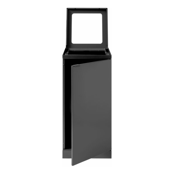 Bica 231 Sorterings skraldespand - 1 x 120 Liter - ben - Antracit