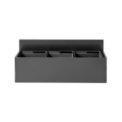 Bica 811 - 3 x 20 liter - vghngt affaldsstation - ben/ben/ben