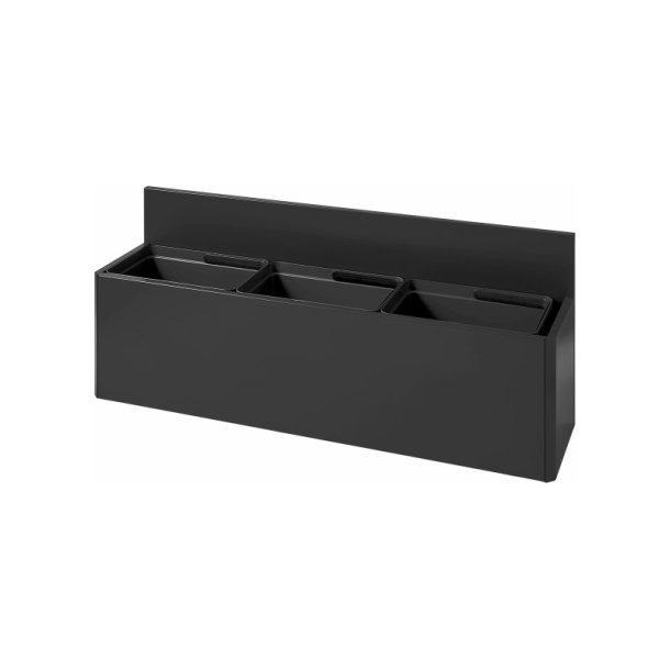 Bica 811 - 3 x 20 liter - vghngt affaldsstation - ben/ben/ben