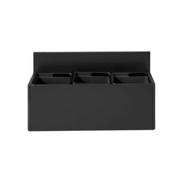 Bica 812 - 3 x 15 Liter - vghngt affaldsstation - ben/ben/lg