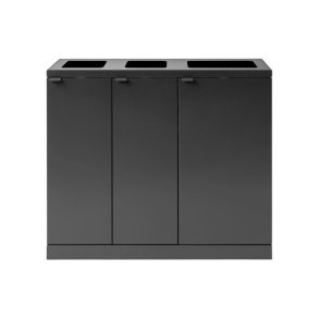 Bica 829 Sorterings affaldsspand - 2x65L + 1x95L - Antracit
