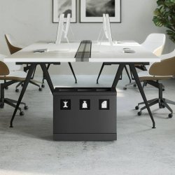 Bica 830 sorterings skraldespand - 3 x 10 Liter - bne - Antracit