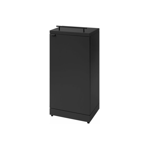 Bica 854 Sorterings skraldespand - 1 x 95 Liter - lg - sort