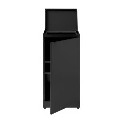 Bica 854 Sorterings skraldespand - 1 x 95 Liter - lg - sort