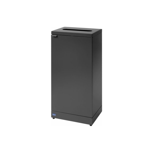 Bica 855 Sorterings skraldespand - 1 x 95 Liter - papir - Antracit