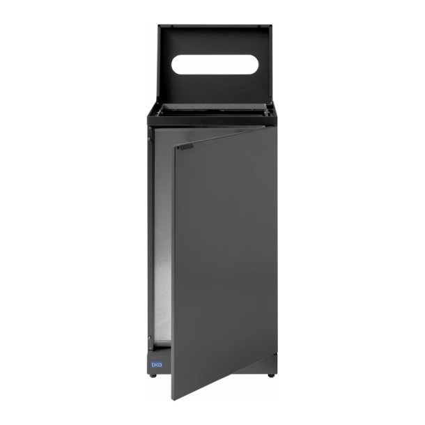 Bica 855 Sorterings skraldespand - 1 x 95 Liter - papir - Antracit