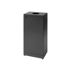 Bica 856 sorterings skraldespand - 1 x 95 Liter - flasker - Antracit