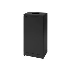 Bica 856 sorterings skraldespand - 1 x 95 Liter - flasker - sort