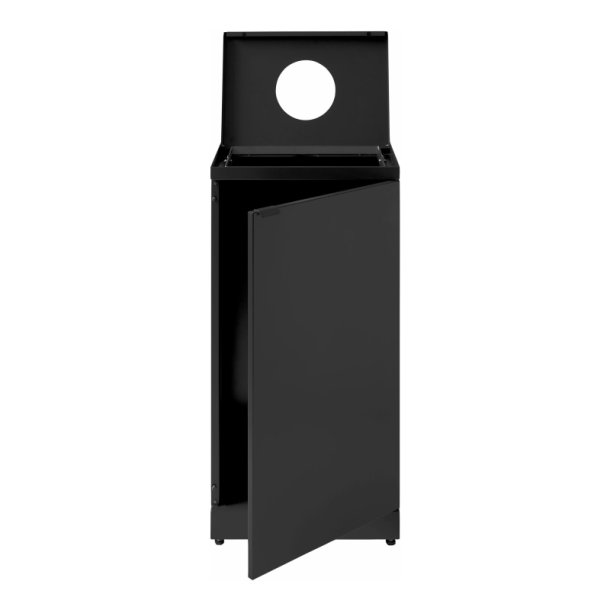 Bica 856 sorterings skraldespand - 1 x 95 Liter - flasker - sort