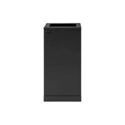 Bica 857 sorterings skraldespand - 1 x 95 Liter - ben - sort