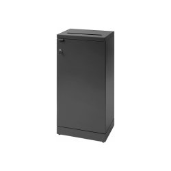 Bica 858 sorterings skraldespand - 1 x 95 Liter - lg/ls - Antracit