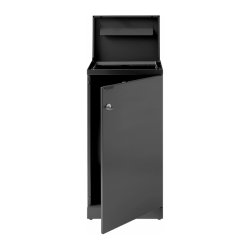 Bica 858 sorterings skraldespand - 1 x 95 Liter - lg/ls - Antracit