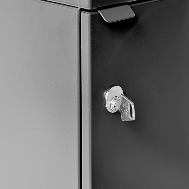 Bica 858 sorterings skraldespand - 1 x 95 Liter - lg/ls - Antracit