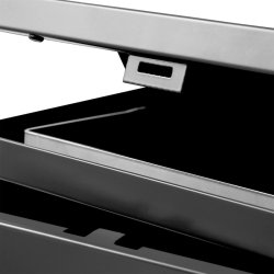 Bica 858 sorterings skraldespand - 1 x 95 Liter - lg/ls - Antracit