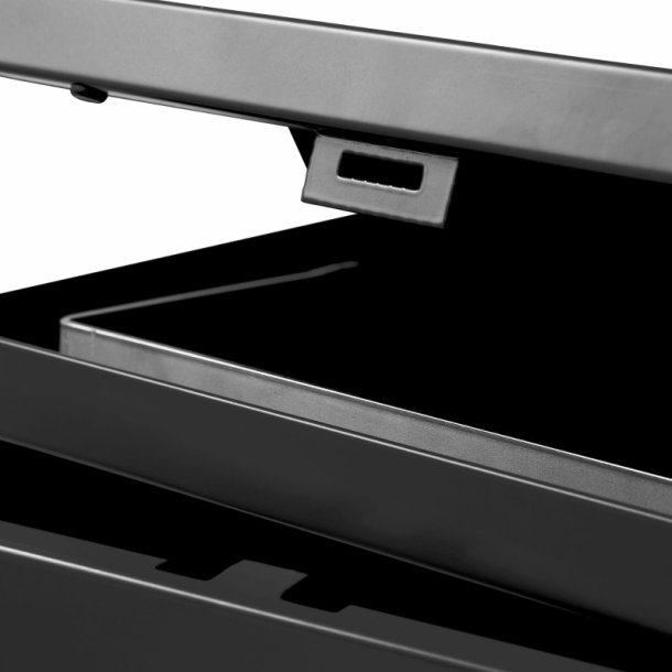 Bica 858 sorterings skraldespand - 1 x 95 Liter - lg/ls - sort