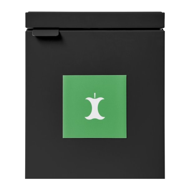 Bica 863 sorterings Skraldespand - 1 x 65 Liter - ben - sort