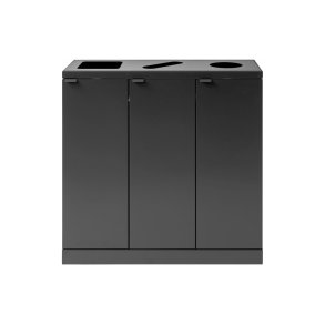 Bica 869 sorterings skraldespand - 3 x 65 Liter - Antracit