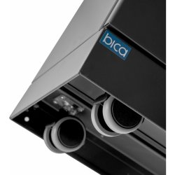 Bica 875 sorterings skraldespand - 3 x 65 liter - lg/flasker/papir - Antracit