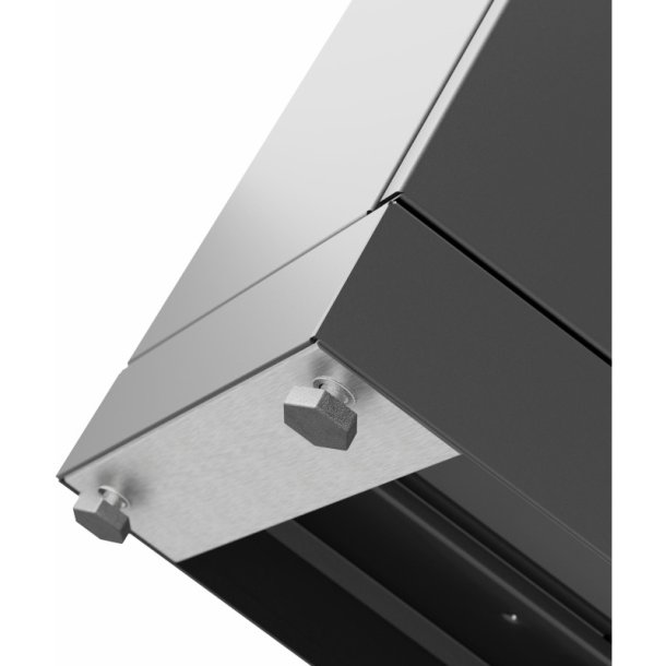 Bica 878 sorterings skraldespand - 4 x 45 Liter - bne - Antracit