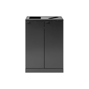 Bica 888 sorterings skraldespand - 2 x 65 Liter - antracit