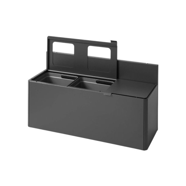 Bica 912 - 3 x 15 Liter - vghngt affaldsstation - Antracit