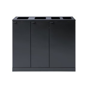 Bica 950 Sorterings affaldsspand - 2 x 45 liter + 2 x 65 liter - Antracit