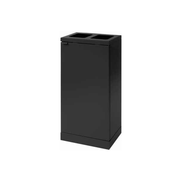 Bica 951 Sorterings skraldespand - 2 x 45 Liter - ben/ben -sort