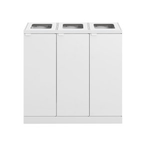 Bica Click-on Affaldssortering Grundmodel 3x65 liter - Hvid