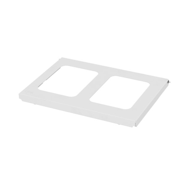 Bica Click-on �bent indkast 2x45 liter - Hvid