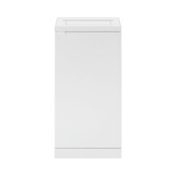 Bica 854 Sorterings skraldespand - 1 x 95 Liter - lg - hvid