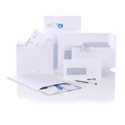 Bong Konvolut - Format C5p - selvklbende - med rude - 500 stk.