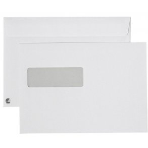 Bong Konvolut M5 - Peel & Seal-lukning - med rude - V2 - 500 stk.