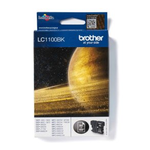 Brother LC1100BK Original Bl�kpatron Sort - Standard - 450 Sider