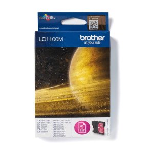 Brother LC1100M Original Bl�kpatron Magenta - Standard - 325 Sider