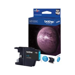 Brother LC1220C Original Bl�kpatron Cyan - Standard - 300 Sider