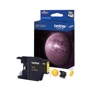 Brother LC1220Y Original Bl�kpatron Gul - Standard - 300 Sider