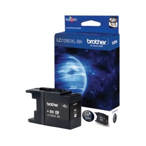 Brother LC1280XLBK Original Bl�kpatron Sort - XL - 2400 sider