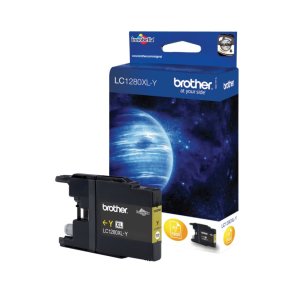 Brother LC1280XLY Original Bl�kpatron Gul - XL - 1200 Sider