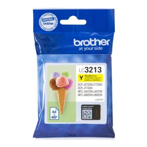 Brother LC3213Y Original Bl�kpatron Gul - XL - 400 Sider