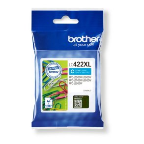Brother LC422XLC Original Bl�kpatron Cyan - XL - 1500 Sider