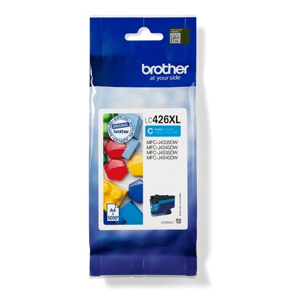 Brother LC426XLC Original Bl�kpatron Cyan - XL - 5000 Sider