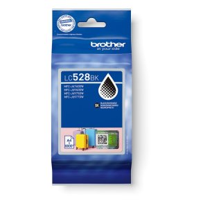 Brother LC528BK Original Bl�kpatron Sort - Standard - 6000 sider