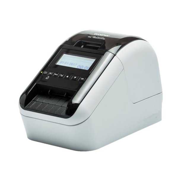 Brother etiketprinter QL-820NWBVMXX1 - Direkte termisk - 300x600dpi - 176mm/s. Kabel &amp; tr�dl�s