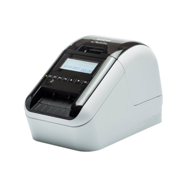 Brother etiketprinter QL-820NWBC - USB/WiFi/BT/LAN - Max. 62 mm labels - 2 stk. start ruller
