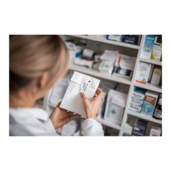 Brother BDE-1J044076-066 rulle - hvid - 76mmx44mm - udstansede - 400 stk. pr. Rulle