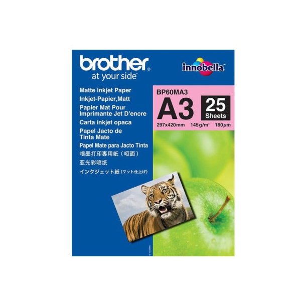 Brother BP60PA3 - A3 (297x420 mm) - 73 g/m&sup2; - 250 ark almindeligt papir