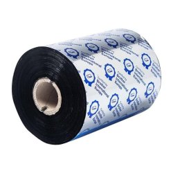 Brother BSP-1D600-110 farvebnd - sort tryk - 110mmx600m - Premium Voks/Resin